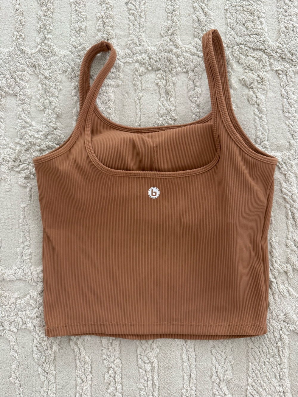 Burn Boot Camp Ribbed Crop Tank - Picture 2 of 5